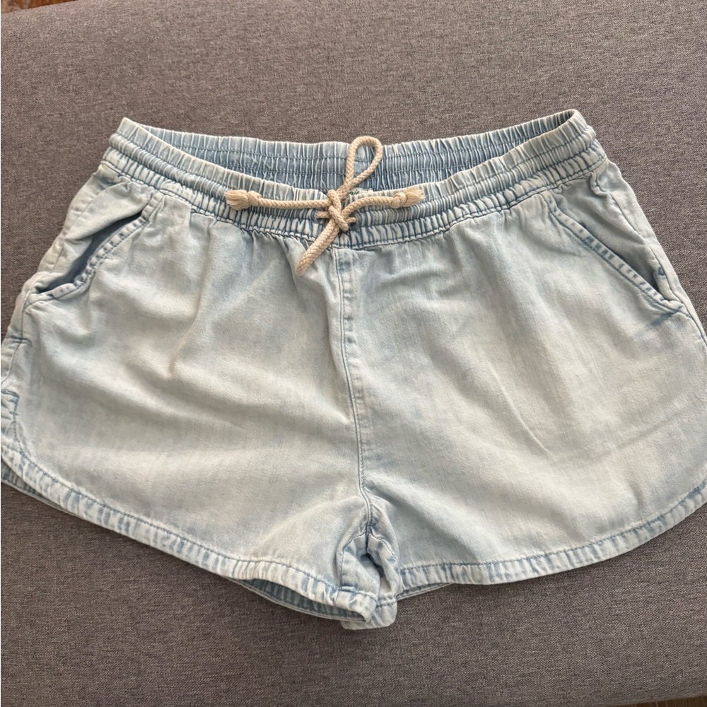 AERIE Light Blue Denim Women's Shorts